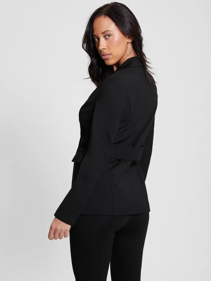 Jackets and Coats Women GUESS Eco Dafne Blazer Black Jackets and Coats Women GUESS Eco Dafne Blazer Black