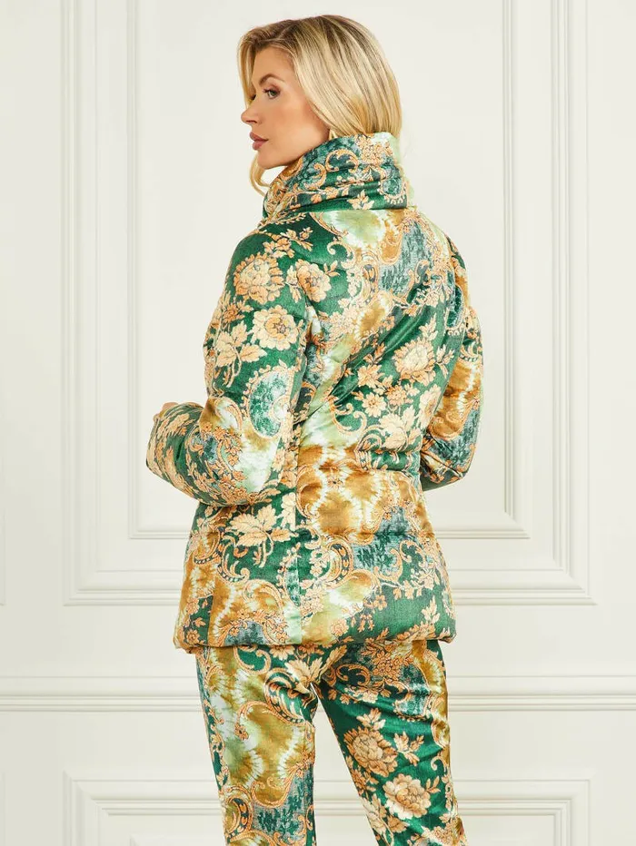 Jackets and Coats Women GUESS Katrin Puffer Jacket Heirloom Print Jackets and Coats Women GUESS Katrin Puffer Jacket Heirloom Print