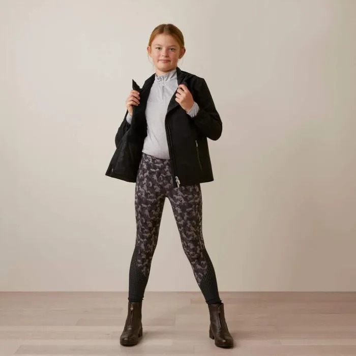 Jackets and Vests Kids Ariat Spectator Waterproof Jacket Black Jackets and Vests Kids Ariat Spectator Waterproof Jacket Black