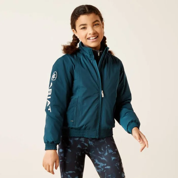 Jackets and Vests Kids Ariat Stable Insulated Jacket Reflecting Pond