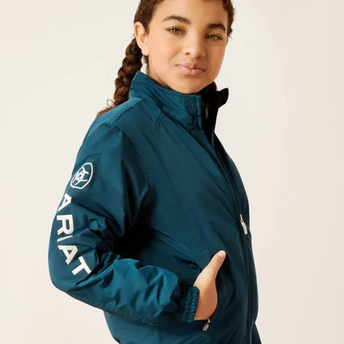 Jackets and Vests Kids Ariat Stable Insulated Jacket Reflecting Pond