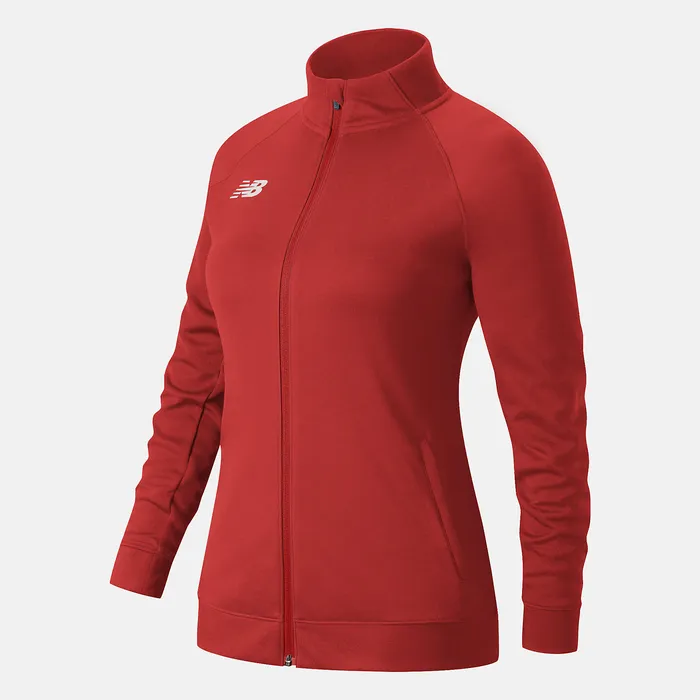Jackets and Vests Knit Training Jacket TEAM RED 8211 New Balance Women