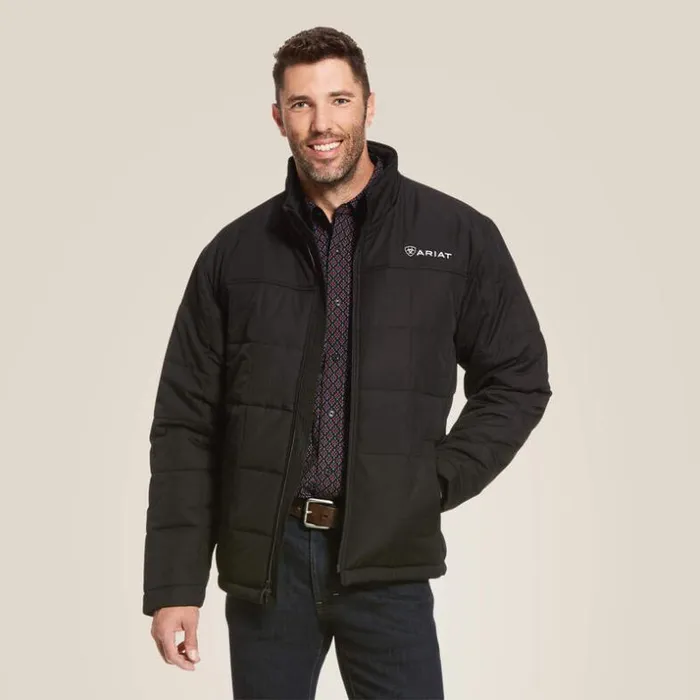 Jackets and Vests Men Ariat Crius Insulated Jacket Black