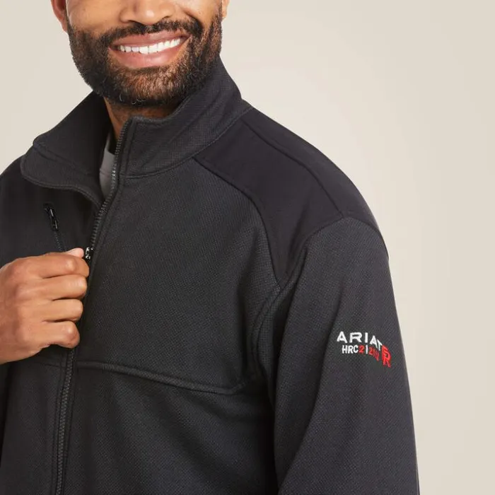 Jackets and Vests Men Ariat FR Polartec Platform Jacket Black Jackets and Vests Men Ariat FR Polartec Platform Jacket Black
