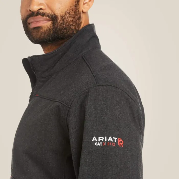 Jackets and Vests Men Ariat FR Vernon Jacket Black