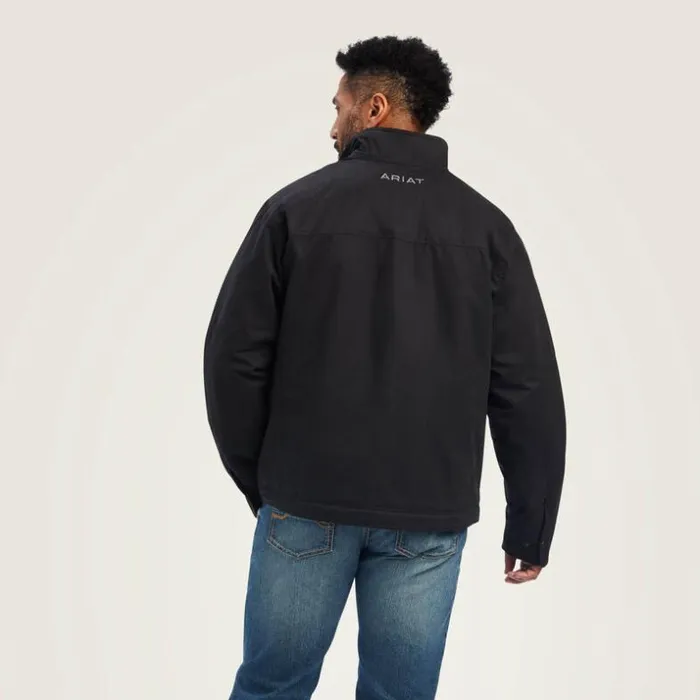 Jackets and Vests Men Ariat Grizzly Canvas Jacket Black Jackets and Vests Men Ariat Grizzly Canvas Jacket Black