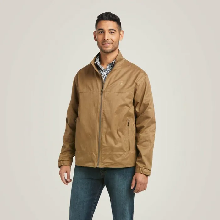 Jackets and Vests Men Ariat Grizzly Canvas Lightweight Jacket Cub