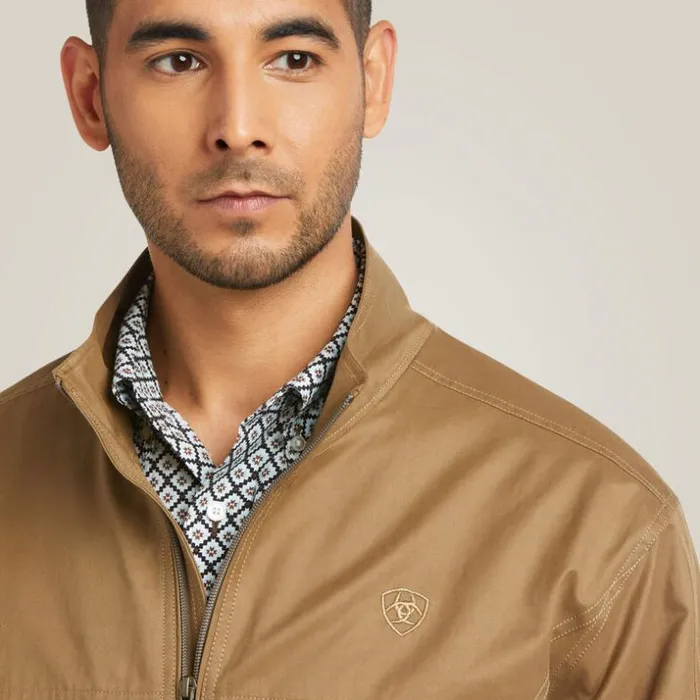 Jackets and Vests Men Ariat Grizzly Canvas Lightweight Jacket Cub Jackets and Vests Men Ariat Grizzly Canvas Lightweight Jacket Cub