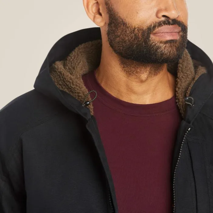 Jackets and Vests Men Ariat Rebar DuraCanvas Jacket Black Jackets and Vests Men Ariat Rebar DuraCanvas Jacket Black