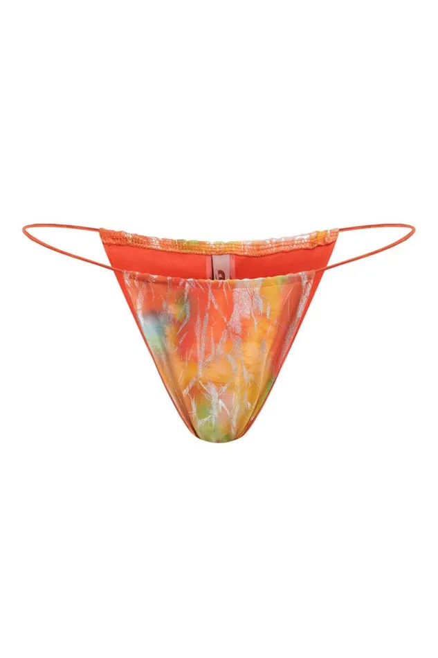 Jaded London Bikini Bottoms Women Iris Micro Ruched Bikini Bottoms Multi