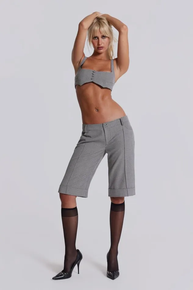 Jaded London CoOrds Women Elara Bralette Top Black