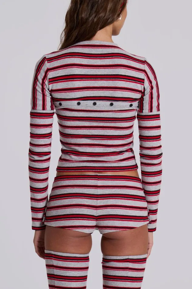 Jaded London CoOrds Women Isla Stripe 3 In 1 Cardigan Multi