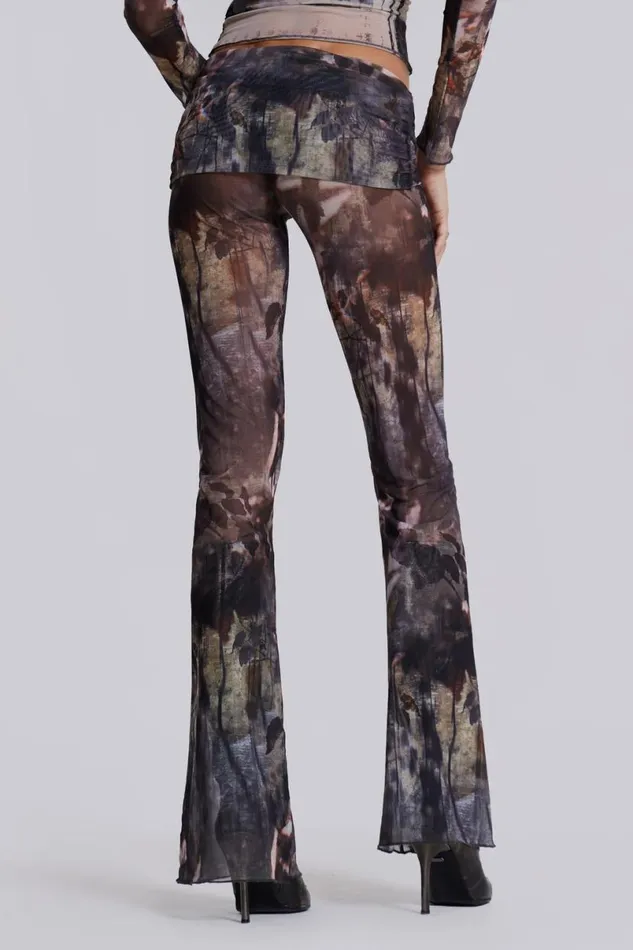 Jaded London CoOrds Women Morgana Mesh Trousers Multi