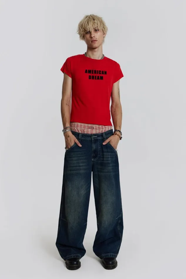 Jaded London Colossus Jeans Men LDN Colossus Jeans Blue