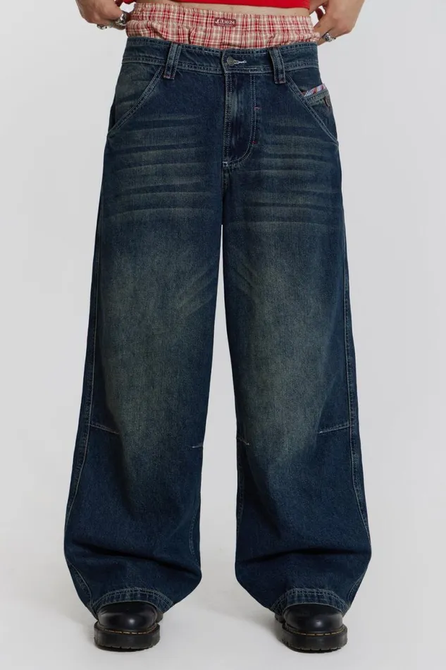 Jaded London Colossus Jeans Men LDN Colossus Jeans Blue