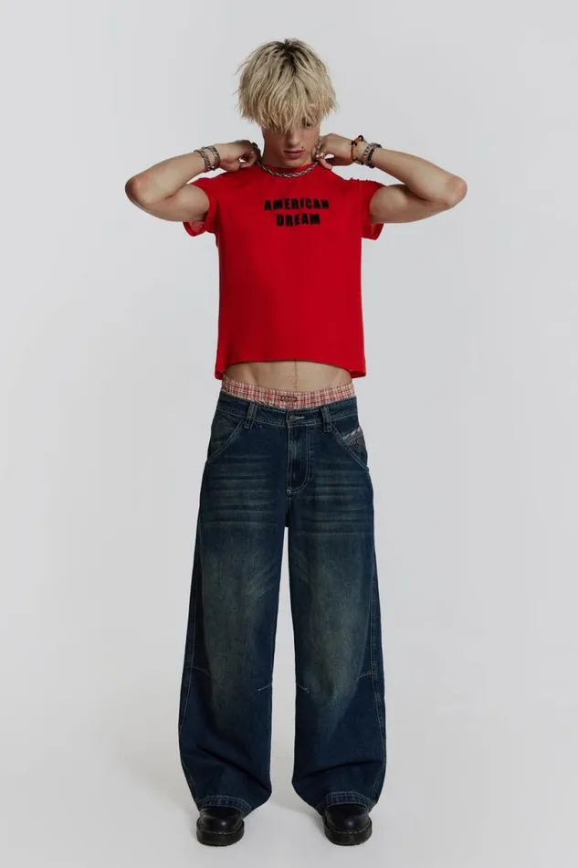Jaded London Colossus Jeans Men LDN Colossus Jeans Blue