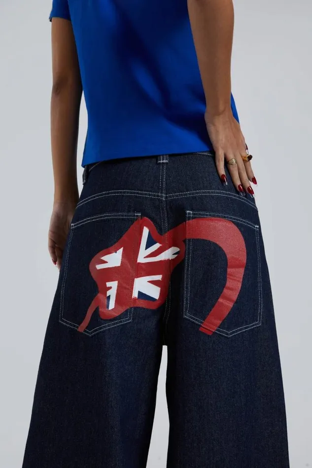 Jaded London Jeans Women Comet Colossus Jeans Blue
