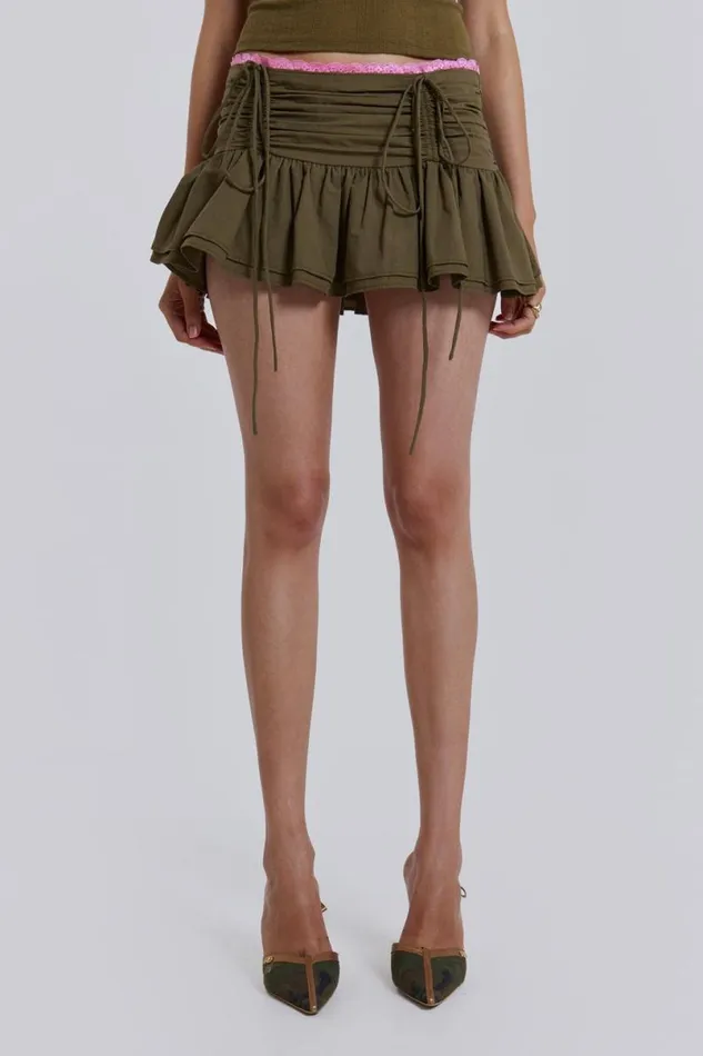 Jaded London Mini Skirts Women Lolita Mini Skirt Grey