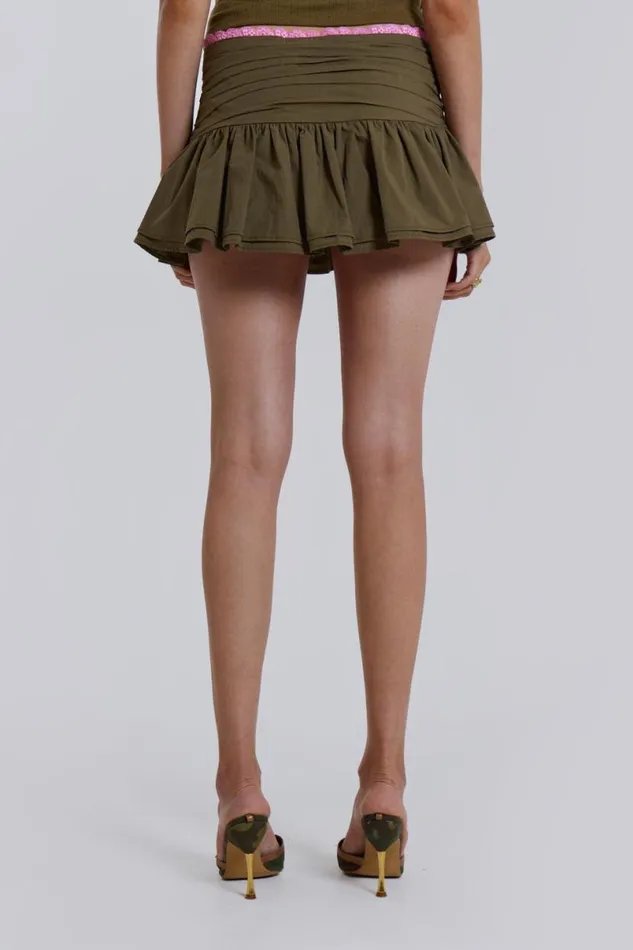 Jaded London Mini Skirts Women Lolita Mini Skirt Grey