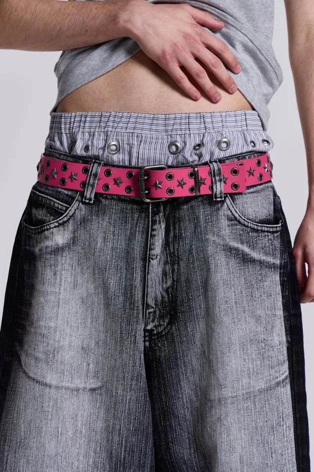 Jaded London Shorts and Jorts Women Puncture Boxers Grey