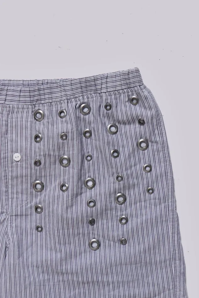 Jaded London Shorts and Jorts Women Puncture Boxers Grey