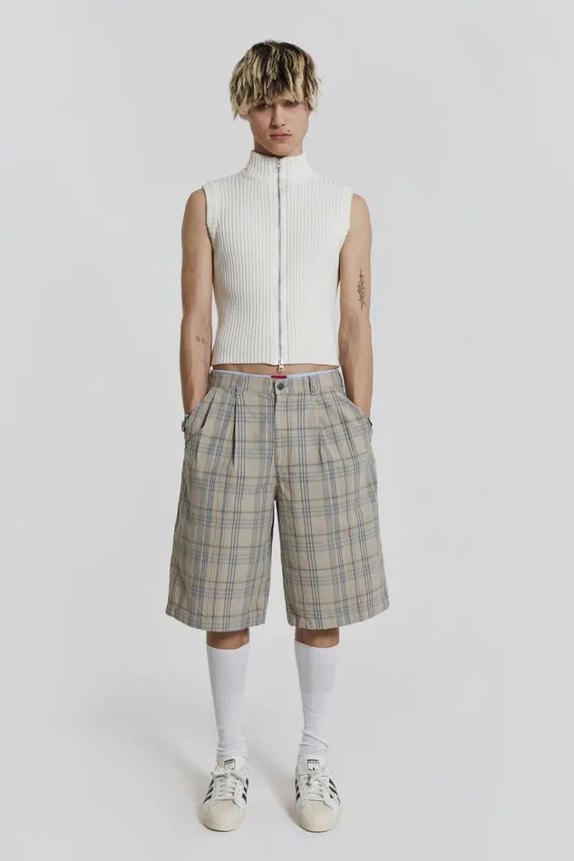 Jaded London TShirts and Vests Men Polar Vest White