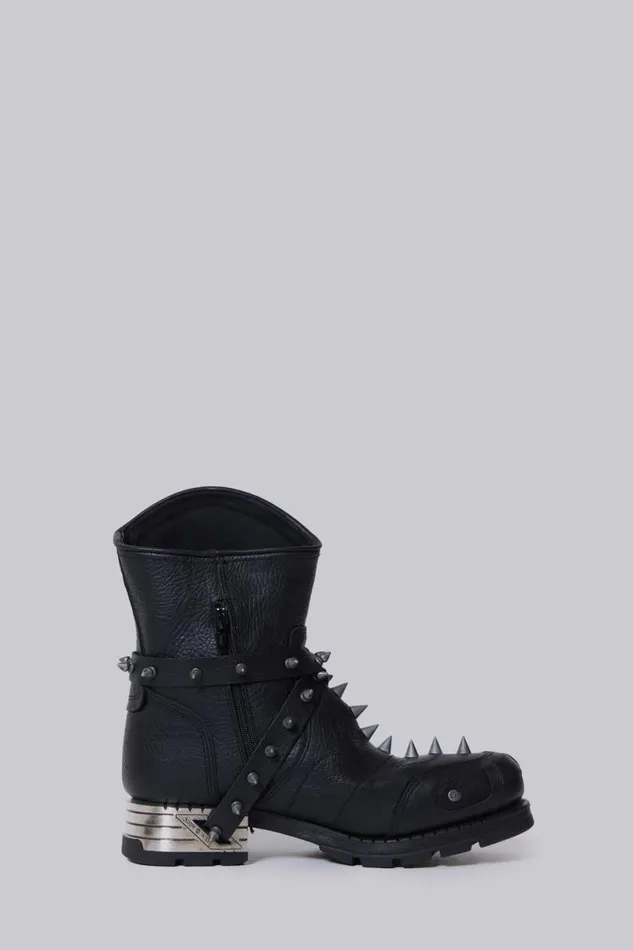 Jaded London Unisex UnisexMen Mohawk Boots Black