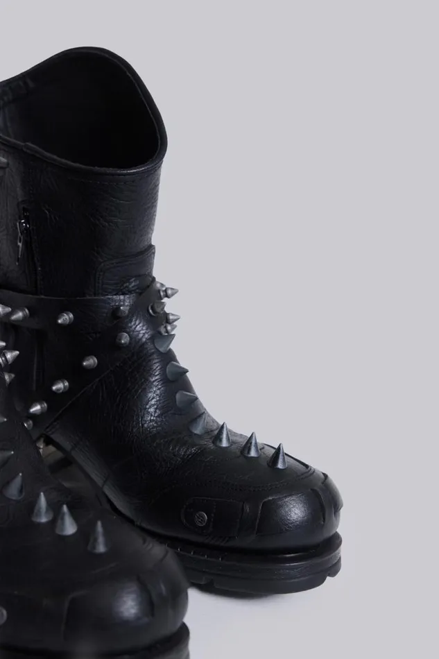 Jaded London Unisex UnisexMen Mohawk Boots Black