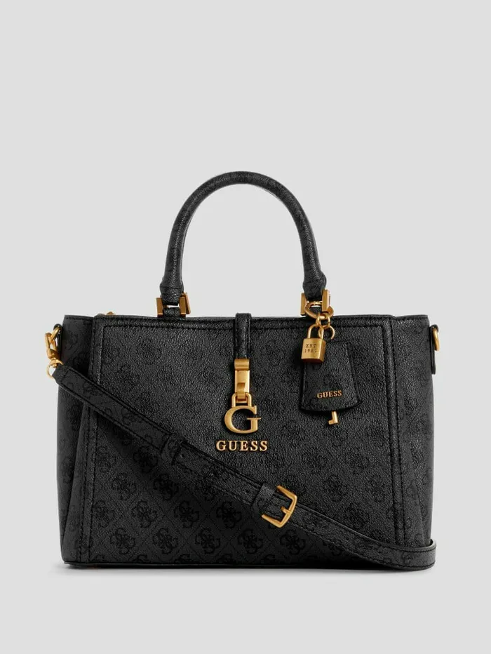 James Quattro G Girlfriend Satchel Cloud Wash Women Handbags GUESS