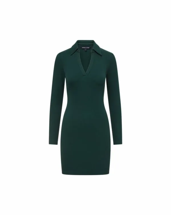 Jaxley Polo Dress Pine Women Veronica Beard Dresses Jaxley Polo Dress Pine Women Veronica Beard Dresses