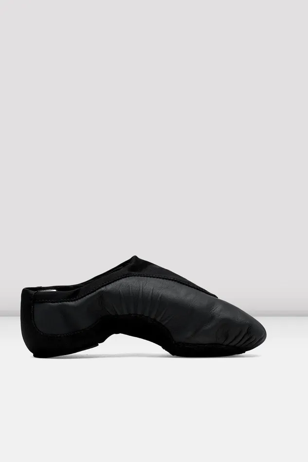 Jazz Bloch Adult Ladies Pulse Leather Jazz Shoes Black Leather