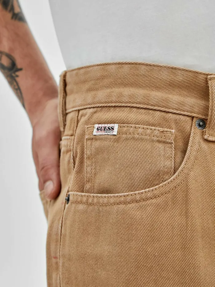 Jeans and Denim GUESS Originals Kit Relaxed Jeans Iced Latte GUESS Men Jeans and Denim GUESS Originals Kit Relaxed Jeans Iced Latte GUESS Men