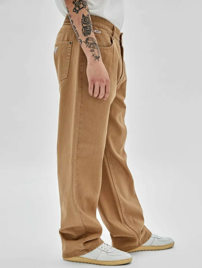 Jeans and Denim GUESS Originals Kit Relaxed Jeans Iced Latte GUESS Men Jeans and Denim GUESS Originals Kit Relaxed Jeans Iced Latte GUESS Men
