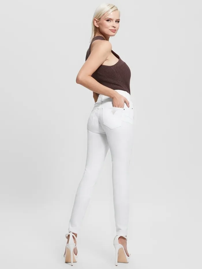 Jeans and Denim GUESS Women White ShapeUp Jeans Paper Moon