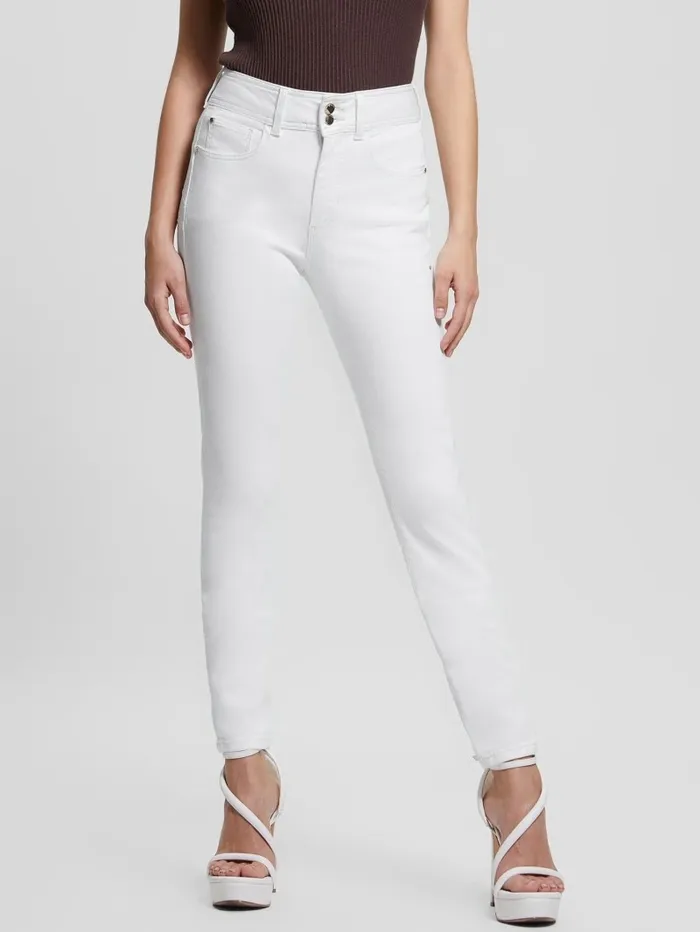 Jeans and Denim GUESS Women White ShapeUp Jeans Paper Moon