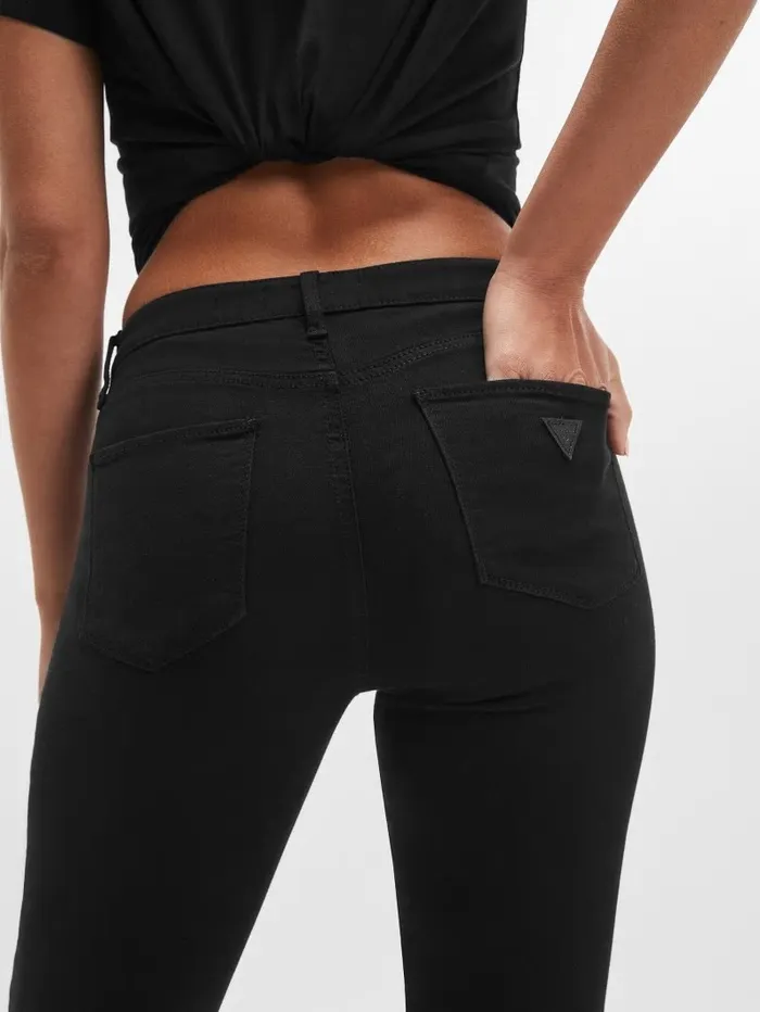 Jeans and Denim Sexy Curve MidRise Skinny Jeans Overdye Black 8211 GUESS Women Jeans and Denim Sexy Curve MidRise Skinny Jeans Overdye Black 8211 GUESS Women
