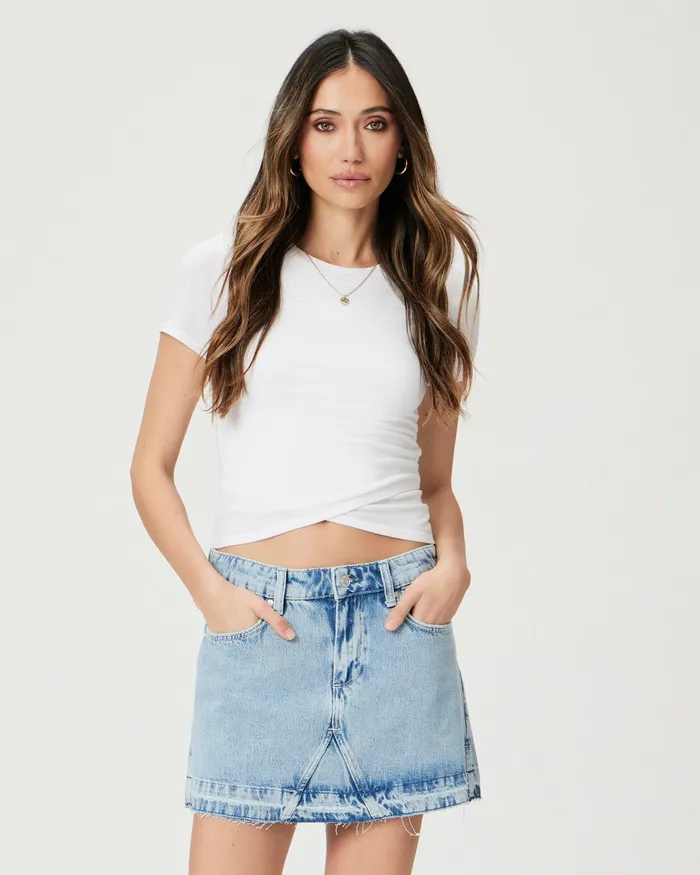 Jessie Skirt 8211 Fifi Distressed Women Skirts PAIGE