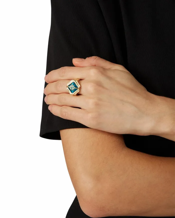 Jewellery MenWomen Casablanca Paris Cameo Column Ring