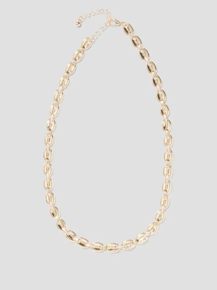 Jewelry GoldTone Dainty Collar Necklace Gold GUESS Women