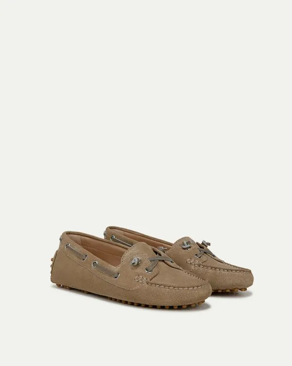 Jia Boating Loafer Sand Women Veronica Beard Shoes
