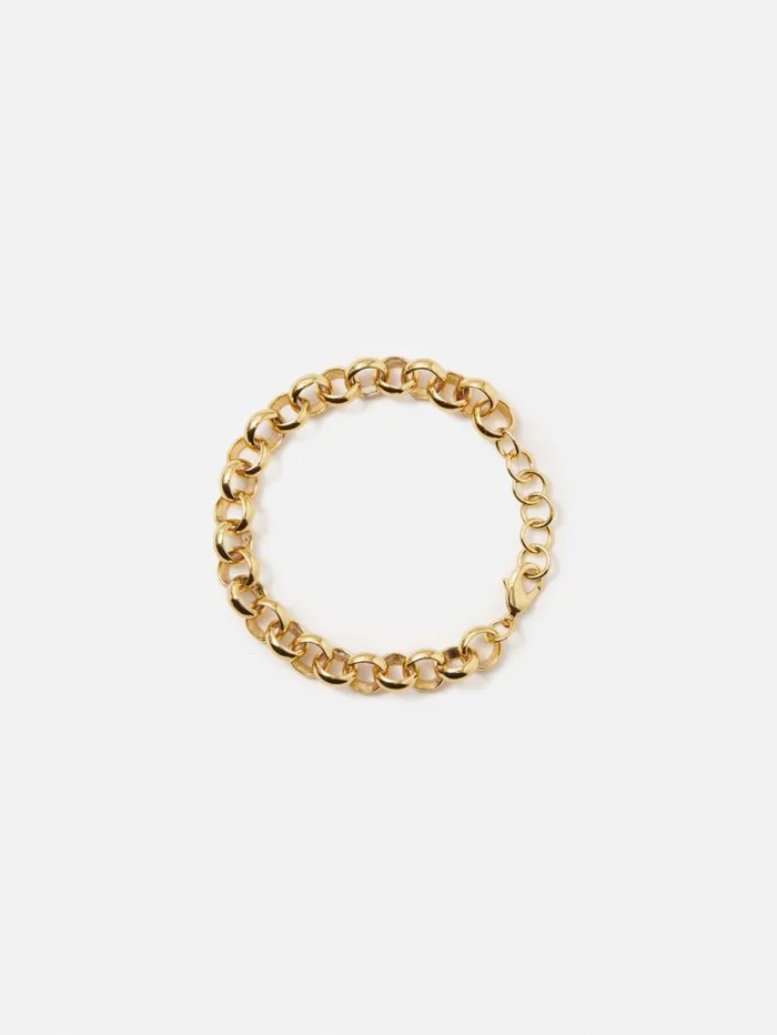 Jigsaw Belcher Chain Bracelet Gold Women Party