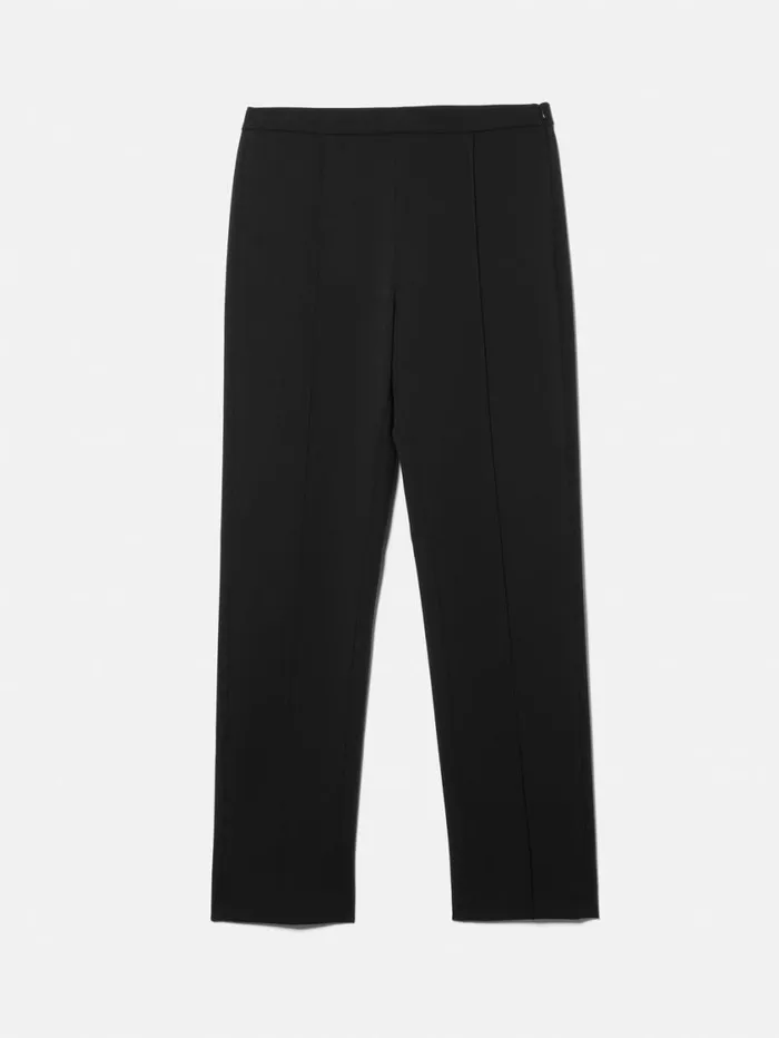 Jigsaw Bi Stretch Cigarette Trouser Black Women Suits and Tailoring