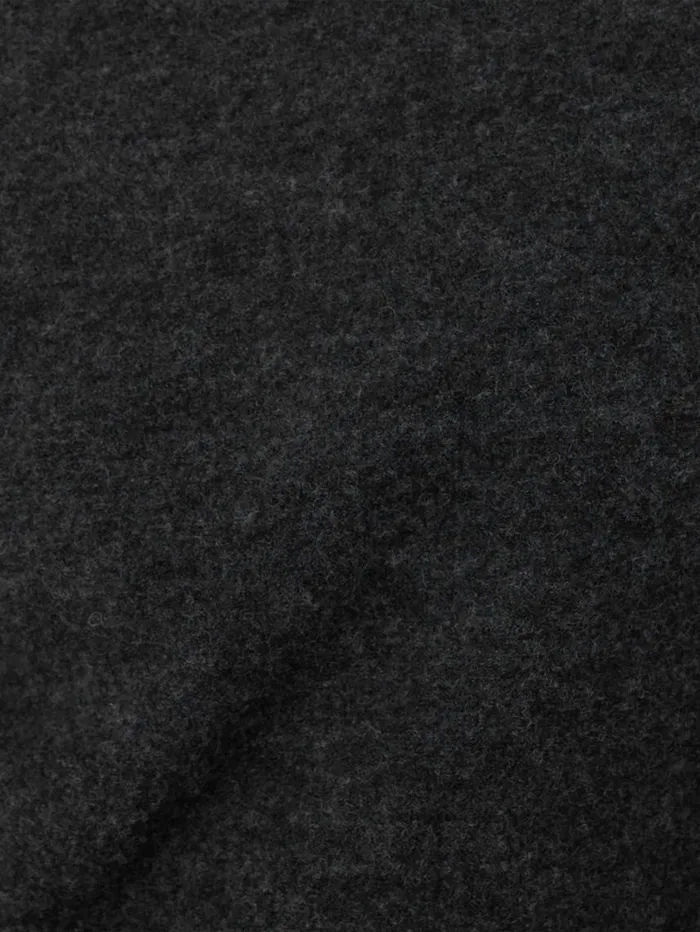 Jigsaw Boiled Wool Blend Batwing Top Dark Grey Women Pyjamas and Loungewear
