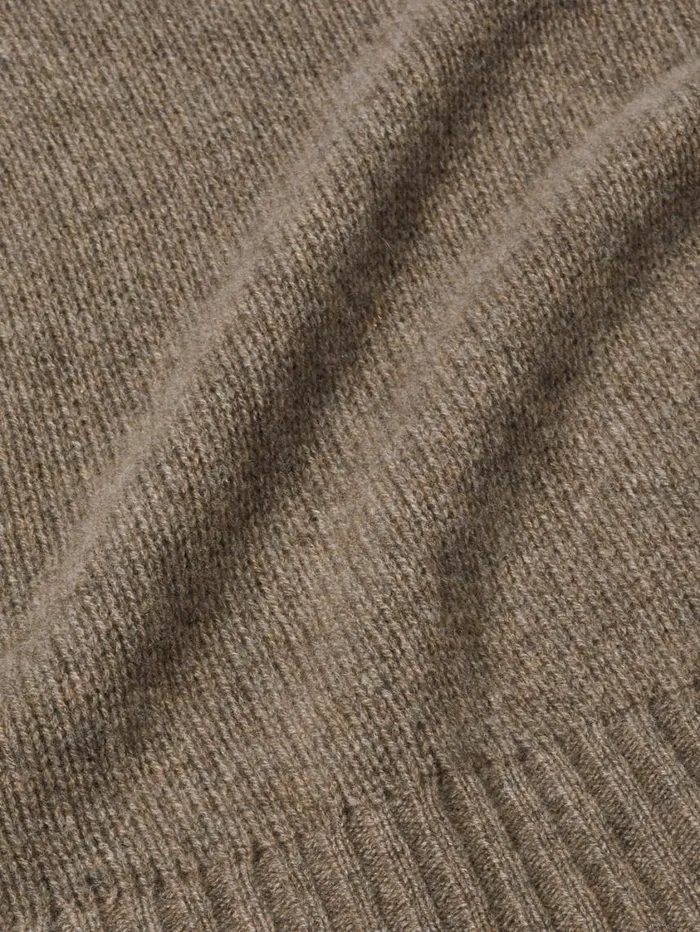 Jigsaw Cashmere Crew Neck Tank Brown Women Knitwear and Cashmere