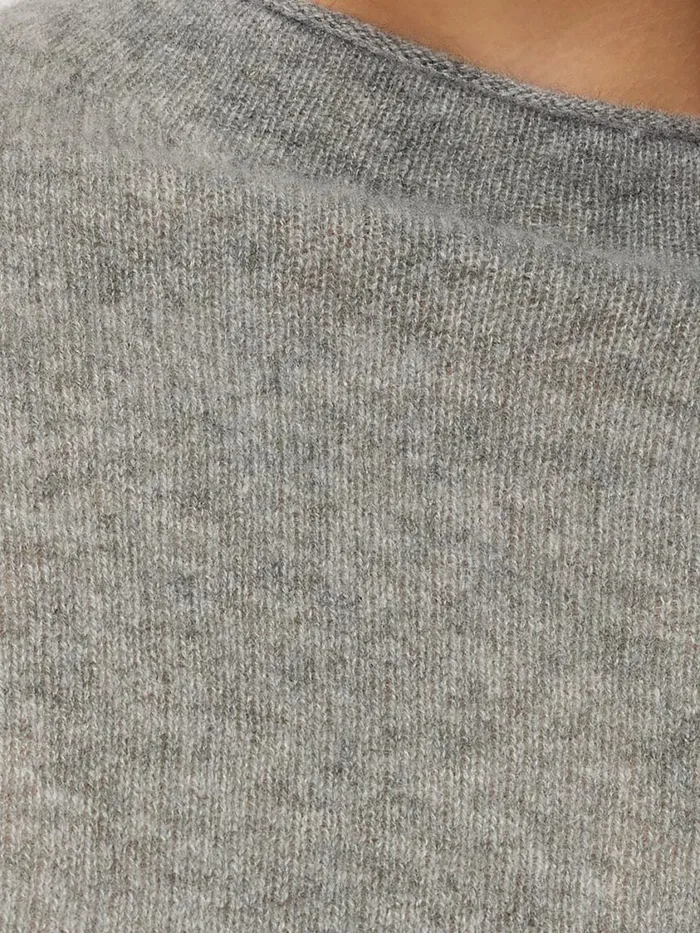 Jigsaw Cloud Cashmere Eldon Jumper Grey Women Knitwear and Cashmere