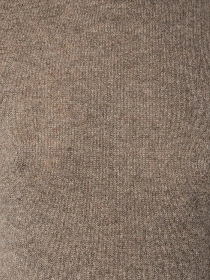 Jigsaw Cloud Cashmere Polo Jumper Taupe Women Knitwear and Cashmere