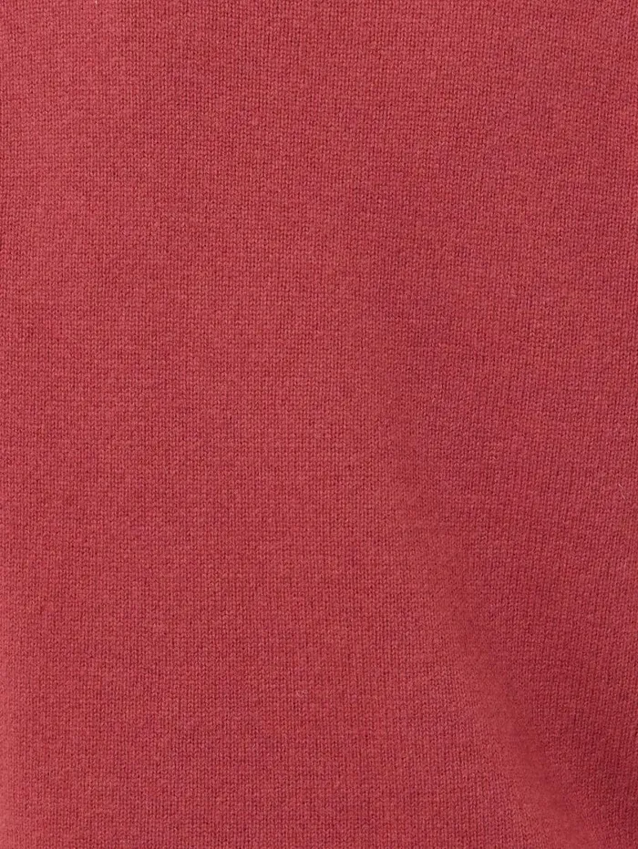 Jigsaw Compact Wool Cashmere Blend Jumper Deep Rose Women Knitwear and Cashmere