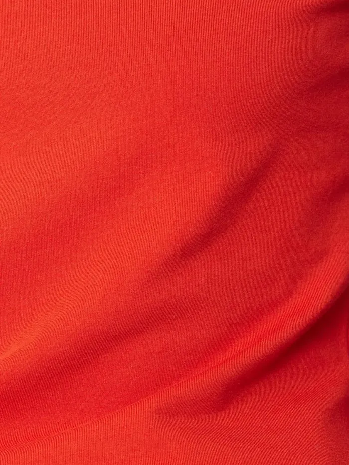 Jigsaw Double Front Ballet Neck Top Spice Orange Women Shirts and Tops