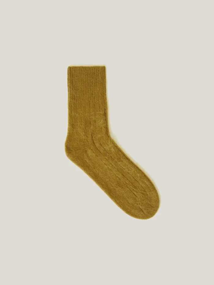 Jigsaw Halo Cashmere Sock Green Women Knitwear and Cashmere