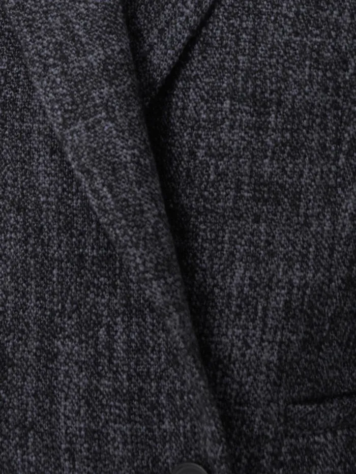 Jigsaw Kelvin Boucle Cropped Jacket Navy Women Coats and Jackets